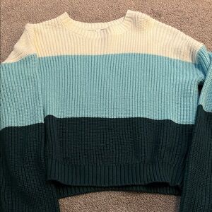 Knitted sweater youth medium